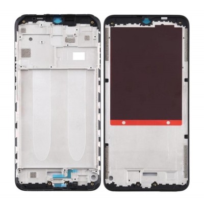 Lcd Frame Middle Chassis For Xiaomi Redmi 9i Black By - Maxbhi Com