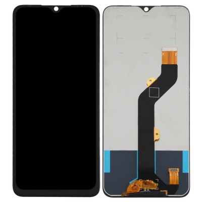 Lcd With Touch Screen For Tecno Pouvoir 4 Pro Grey By - Maxbhi Com