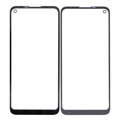 Replacement Front Glass For Motorola Moto G Fast White By - Maxbhi Com