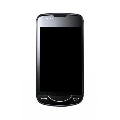 Lcd Frame Middle Chassis For Samsung B7610 Omniapro Black By - Maxbhi Com