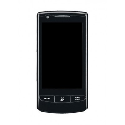 Lcd Frame Middle Chassis For Samsung Vodafone 360 M1 Black By - Maxbhi Com