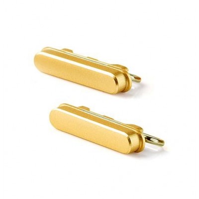 Volume Side Button Outer For Apple Iphone 6 128gb Gold By - Maxbhi Com