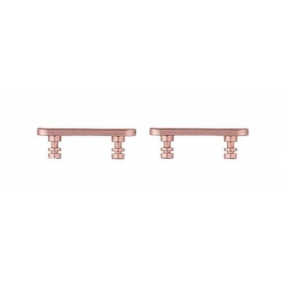 Volume Side Button Outer for Apple iPhone 7 128GB Rose Gold - Plastic Key
