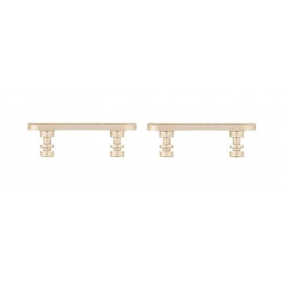 Volume Side Button Outer for Apple iPhone 7 Gold - Plastic Key