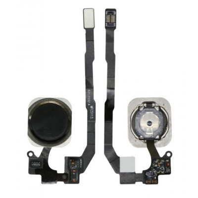 Home Button Complete For Apple Iphone 5s Black By - Maxbhi Com