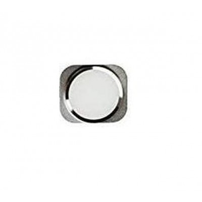 Home Button Outer For Apple Iphone 5s Silver By - Maxbhi Com