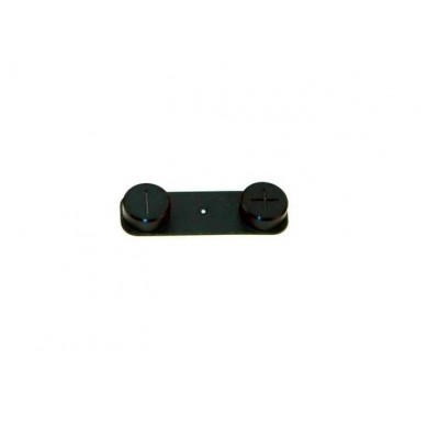 Volume Side Button Outer for Apple iPhone 5s  Black - Plastic Key