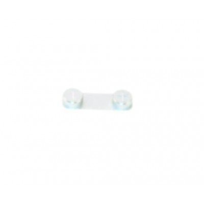 Volume Side Button Outer for Apple iPhone 5s  White - Plastic Key