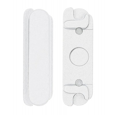 Power Button Outer For Apple Iphone Se Silver By - Maxbhi Com