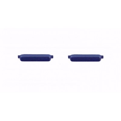 Volume Side Button Outer For Samsung Galaxy C7 Pro Blue By - Maxbhi Com