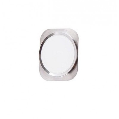 Home Button Outer For Apple Iphone 6s Plus Silver By - Maxbhi Com