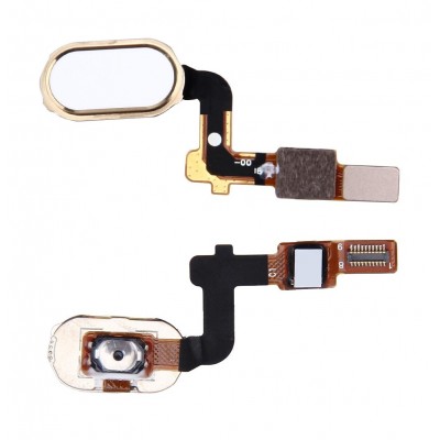Home Button Complete For Oppo F1s Gold By - Maxbhi Com