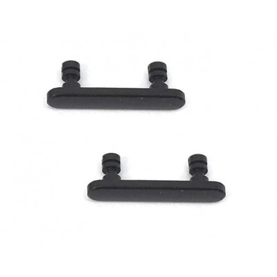 Volume Side Button Outer for Apple iPhone XS Max Black - Plastic Key