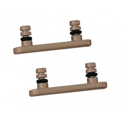 Volume Side Button Outer for Apple iPhone XS Max Gold - Plastic Key