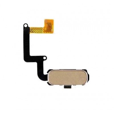 Home Button Complete For Samsung Galaxy A7 Sma700f Gold By - Maxbhi Com