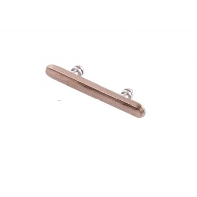 Power Button Outer for Apple iPhone XS Gold - Plastic On Off Switch