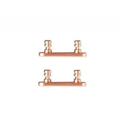Volume Side Button Outer for Apple iPhone 8 Rose Gold - Plastic Key