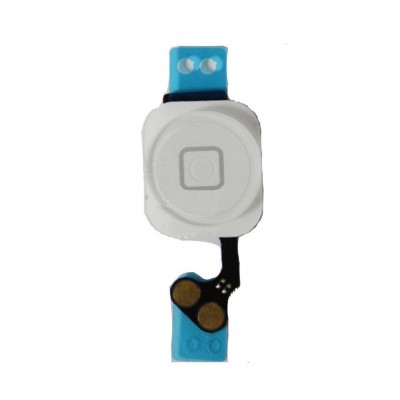 Home Button Complete For Apple Iphone 5 16gb Silver By - Maxbhi Com