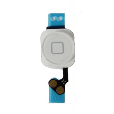 Home Button Complete For Apple Iphone 5 16gb White By - Maxbhi Com