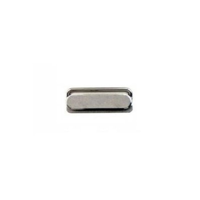 Power Button Outer for Apple iPhone 5 White & Silver - Plastic On Off Switch