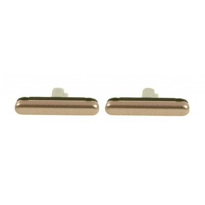 Volume Side Button Outer For Samsung Galaxy S7 Edge Gold By - Maxbhi Com