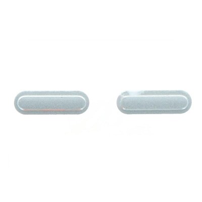 Volume Side Button Outer for Apple iPad 9.7 2018 White - Plastic Key