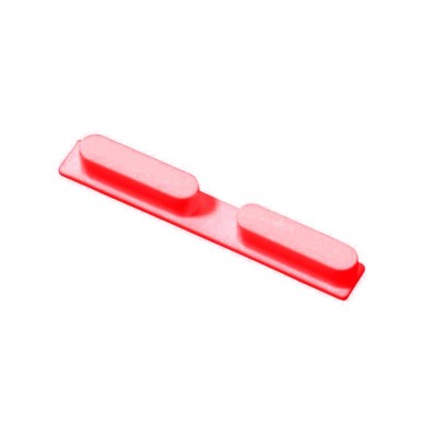 Volume Side Button Outer For Micromax Infinity N12 Red By - Maxbhi Com