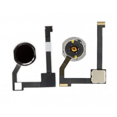 Home Button Complete For Apple Ipad Air 2 Black By - Maxbhi Com