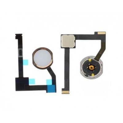 Home Button Complete For Apple Ipad Air 2 Wifi Plus Cellular With 3g Gold By - Maxbhi Com