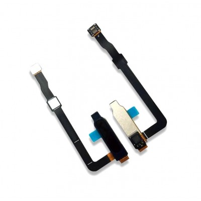 Home Button Complete For Motorola Moto G6 Plus Black By - Maxbhi Com