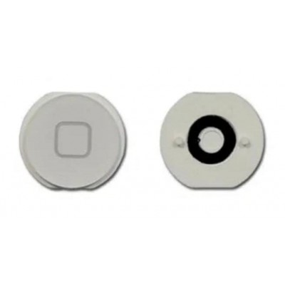 Home Button Outer For Apple Ipad Mini 16gb Cdma White Silver By - Maxbhi Com