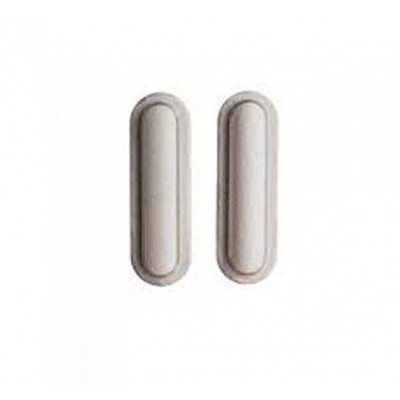 Volume Side Button Outer For Apple Ipad Mini 2 Silver By - Maxbhi Com