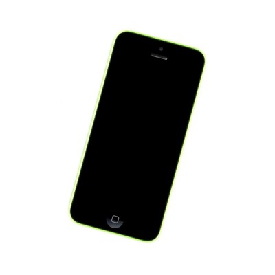 Home Button Complete For Apple Iphone 5c Green By - Maxbhi Com
