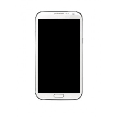 Home Button Complete For Samsung Galaxy Note Ii N7105 White By - Maxbhi Com