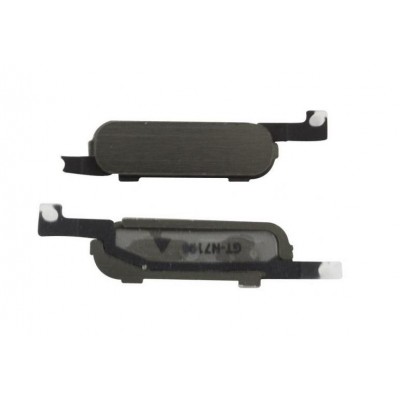 Home Button Outer For Samsung Galaxy Note Ii N7102 Black By - Maxbhi Com