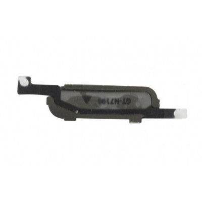 Home Button Outer For Samsung Galaxy Note Ii N7102 Black By - Maxbhi Com
