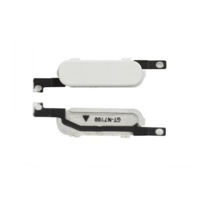 Home Button Outer For Samsung Galaxy Note Ii N7102 White By - Maxbhi Com