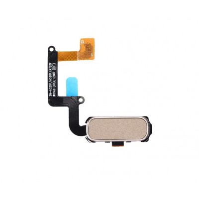 Home Button Complete For Samsung Galaxy A3 A300m Gold By - Maxbhi Com
