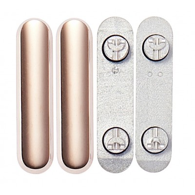 Volume Side Button Outer for Apple iPhone 11 Pro Max Gold - Plastic Key