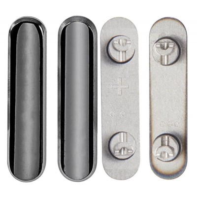 Volume Side Button Outer For Apple Iphone 11 Pro Max Grey By - Maxbhi Com