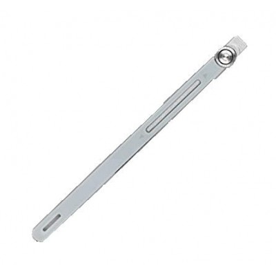 Volume Side Button Outer For Sony Xperia Z Hspa Plus White By - Maxbhi Com