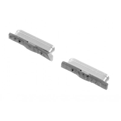 Volume Side Button Outer For Samsung Galaxy A3 2016 White By - Maxbhi Com