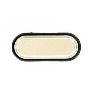 Home Button Outer For Samsung Galaxy Grand Prime Smg530h Gold By - Maxbhi Com