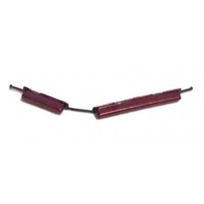 Power Button Outer For Vivo Y11 2019 Red By - Maxbhi Com