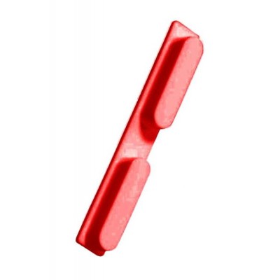 Volume Side Button Outer For Realme 3i Red By - Maxbhi Com