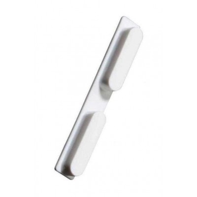 Volume Side Button Outer For Intex Aqua Music White By - Maxbhi Com