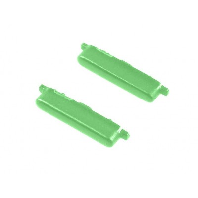 Volume Side Button Outer For Nokia Asha 501 Dual Sim Green By - Maxbhi Com