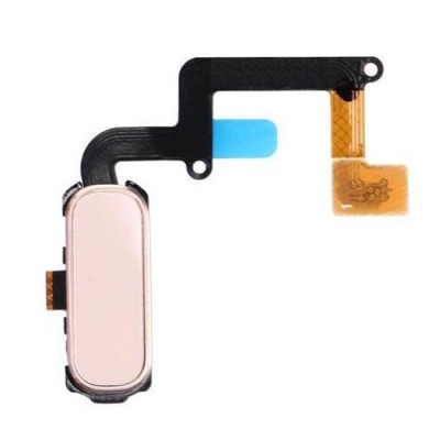 Home Button Complete For Samsung Galaxy A3 2017 Rose Gold By - Maxbhi Com