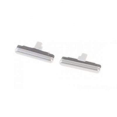 Volume Side Button Outer For Samsung Galaxy Note 7 Silver By - Maxbhi Com