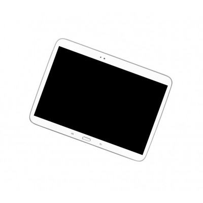 Home Button Complete For Samsung Galaxy Tab 3 10 1 P5200 White By - Maxbhi Com
